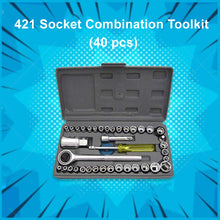 Socket Combination Toolkit (40 pcs) the24kgal