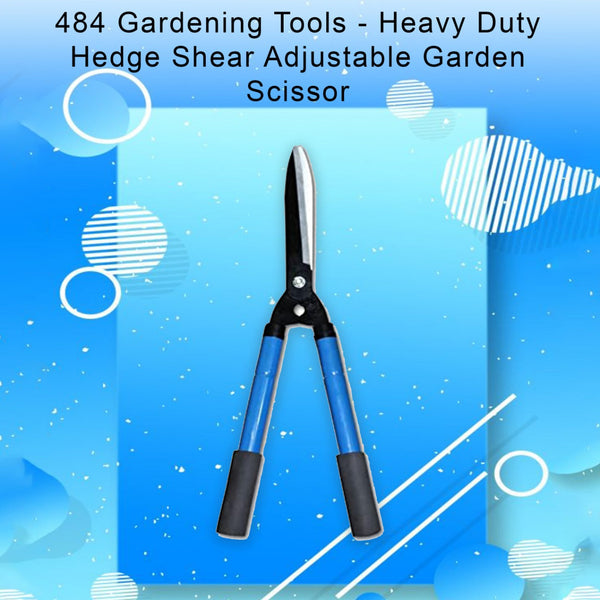 Gardening Tools - Heavy Duty Hedge Shear Adjustable Garden Scissor with Comfort Grip Handle the24kgal