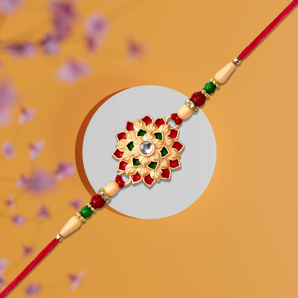 Flower Design Rakhi Wukusy
