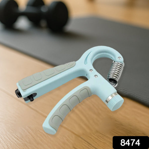 Gym Fitness Hand Grip Men Adjustable Finger Heavy Exerciser Strength for Muscle Recovery Hand Gripper Trainer strengthener (1 Pc) the24kgal