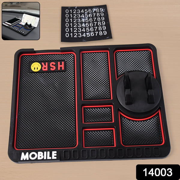 Car Dashboard Mat & Mobile Phone Holder Mount the24kgal