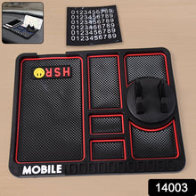 Car Dashboard Mat & Mobile Phone Holder Mount the24kgal