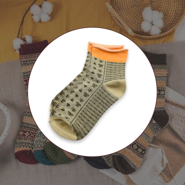 7356 Socks Breathable Thickened Classic Simple Soft Skin Friendly Wukusy