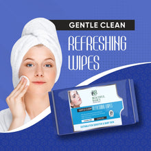 Refreshing Wet Wipes for Face | Facial Cleansing | Refreshing & Skin Hydration| Soothing for skin | pH Balance & Alcohol Free | Nourishing with Fruit extract | 25 Wipes the24kgal