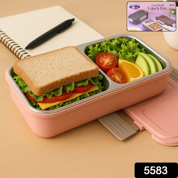 BPA-Free Snack Pack-2 Lunch Box – 2-Compartment the24kgal