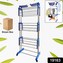 Foldable Stainless Steel Clothes Drying Stand Rack the24kgal