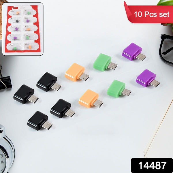 Micro USB OTG Adapter Converter (10 Pcs Set) the24kgal