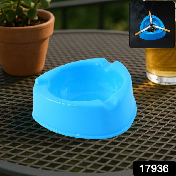 Oblivion Heavy Duty Plastic Ashtray (mix color & 1 Pc) the24kgal