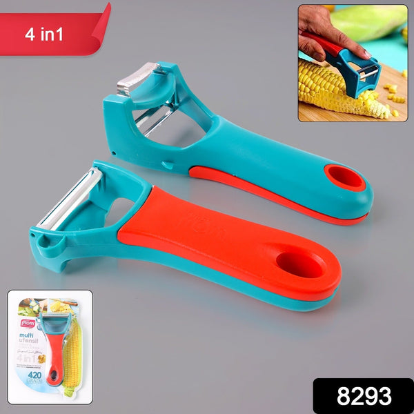 4-in-1 Multi-Functional Vegetable & Fruit Peeler (1 Pc) the24kgal