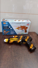 TTG LED Laser Gun Toy – Battery Operated Space Blaster with Flashing Lights & Sound (1 Set) the24kgal