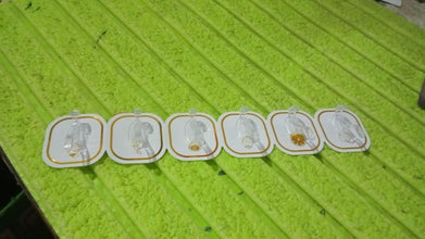TRANSPARENT ADHESIVE WALL HOOK (6 PCS SET) the24kgal