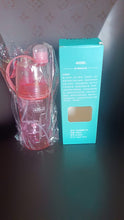 Plastic 2 In 1 Mist Spray Water Bottle (Multicolor / 400 ML / 1 Pc) the24kgal