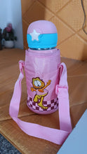 Thermos steel Double Wall Vacuum Bottle With Cover & Strap 600ml Approx the24kgal