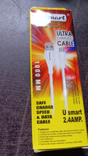 Fast Charging For Android & Data Transfer, Long Micro Cable (1000 Mm) the24kgal