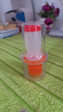 2 in 1 Portable Silicone Oil Bottle Brush with Lid (1 Set) the24kgal