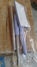 Automatic Cloth Changing Mini Mop with Push Pull Cloth Changing Handle (1 Pc) the24kgal