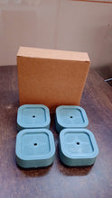 Plastic Washing Machine Feet Pads (Set of 4 Pc) the24kgal