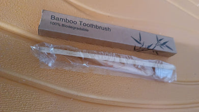 Wooden / Bamboo Brush Toothbrush Ultra Soft Bristles (1 Pc) the24kgal