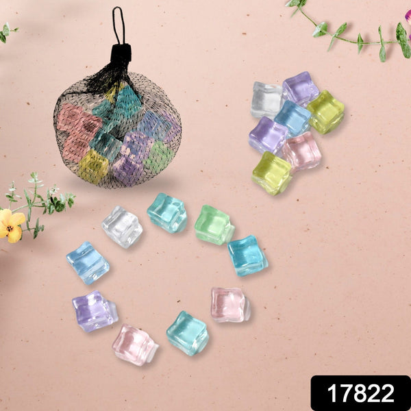 Multi-Color Decorative Stone for Garden / Lawn / Aquarium Fish Tank Gravel / Flower Pots Decoration Pebbles for Fish Bowl & All Purpose Attractive Stone Set the24kgal