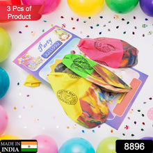 Big Size Balloons Kinds of Rainbow Party Latex Balloons for Birthday / Anniversary / Valentine's / Wedding / Engagement Party Decoration Multicolor (3 Pcs Set the24kgal