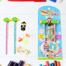 Fun Candy Design Pencil Set with Accessories (1 Set / Mix Design) the24kgal