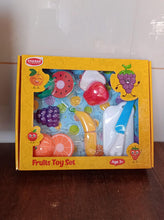 Realistic Sliceable Fruits Cutting Play Toy Set (7 Pcs Set) the24kgal