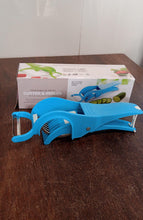 2 in 1 Vegetable &  Fruit Multi Cutter 5 Blade Vegetable Cutter with Peeler (1 Pc / Multicolor) the24kgal