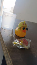 Beautiful Duck Car Ornaments Duck Bicycle Bell with Propeller Helmet (1 Pc / Mix Design) the24kgal