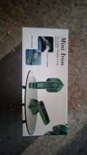 Mini Steamer & Iron: 2-in-1 Portable Travel Friendly the24kgal