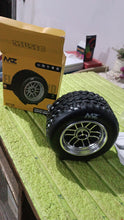Portable Tyre / Wheel Shape Wireless Bluetooth Speaker (1 Pc) the24kgal