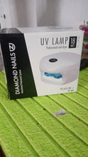 18W LED UV Lamp Nail Dryer Gel Nail Lamp Nail Polish Curing Lamp (1 Pc) the24kgal