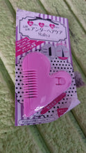 Heart Shape Plastic Hair Cutting Scissors (1 Pc / With Card Packing) the24kgal