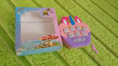 Mini Push Bubbles Game with Keychain & Music Game (1 Pc) the24kgal