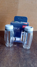 Apex Acrylic Salt and Pepper Shaker Set of 2 the24kgal
