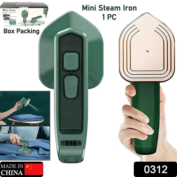 Mini Steamer & Iron: 2-in-1 Portable Travel Friendly the24kgal