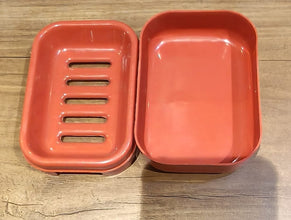 Premium Quality Rectangular Brick Red Plastic Soap Case (1 Pc) the24kgal