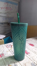 Cup with Straw &  LED Lighting Reusable Matte Studded Tumbler with Leak Proof Lid Water Cup Travel Mug Coffee Ice Water Bottle Double Walled Insulated Tumbler BPA Free (1 Pc) the24kgal