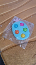Silicone Push Pop Keychain Toy for Kids (1 Pc) the24kgal