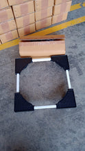Adjustable Heavy-Duty Fridge and Washing Machine Stand Base Trolley 50x50 cm the24kgal