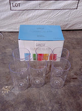 Ganesh Classic Plastic Glass Set of-6 (Each Glass 350ml) the24kgal