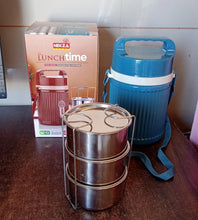 Stackable Insulated Tiffin with Handle (1 Pc): Leakproof, Hot Food Container the24kgal