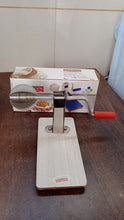 Stainless Steel Coconut Scraper with Wooden Base (1 Pc) the24kgal