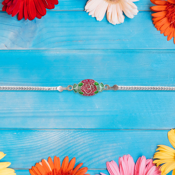 Sacred Om On A Sacred Day  A Rakhi Full Of Blessings And Love Wukusy