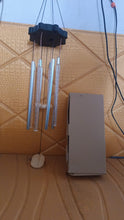 Solar LED Wind Chime with Tubes Soothing Sound & Colorful Glow (1 Set) the24kgal