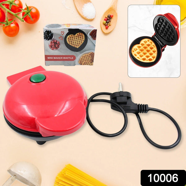 Mini Waffle Maker Machine Waffle Iron Home Appliances Kitchen Gift Easy To Clean, On-Stick Surfaces, Perfect Breakfast, Dessert, Sandwich, Pan Cakes, Paninis / Other Snacks Machine the24kgal