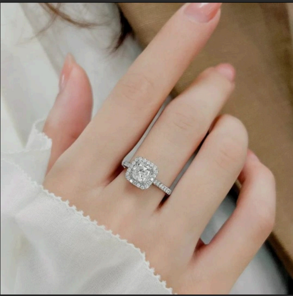 Diamond Ring Gift for Her the24kgal