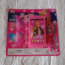 Barbiee Musical Phone, Watch & Glasses Set for Girls – ABS Calling Toy (3-Piece, Battery Not Included) the24kgal