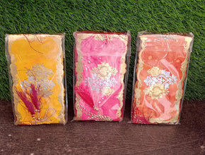 Wedding Gift Envelopes pack of 5 pcs Money Cash Gift Cover Shagun Birthday Marriage, Baby Shower, Anniversary, Money Envelope Lifafa Envelope Multicolor Premium Envelope (5 Pcs Set) the24kgal
