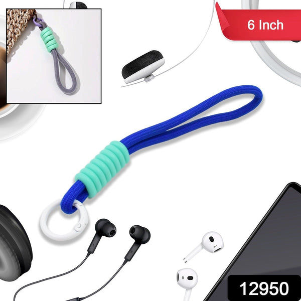 Multipurpose Adjustable Hand Wrist Strap Lanyard Cellphone, Phone Strap (1 Pc / 6 Inch / Multicolor) the24kgal