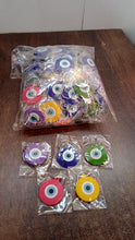 Evil Eye Rubber / Silicone Keychain (1 Pc / Mix Color) the24kgal